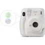 Cámara Digital Instantánea Fujifilm Instax Mini 11/ Tamaño Foto 62 x 46mm/ Blanco Hielo