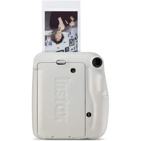 Cámara Digital Instantánea Fujifilm Instax Mini 11/ Tamaño Foto 62 x 46mm/ Blanco Hielo Cámara Digital Instantánea Fujifilm Instax Mini 11/ Tamaño Foto 62 x 46mm/ Blanco Hielo