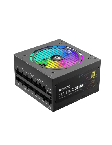 Nfortec Fuente de Alimentación Sagitta X 1000W. Pcie 5.0 80 Plus Gold Full Modular A-Rgb Nfortec Fuente de Alimentación Sagitta X 1000W. Pcie 5.0 80 Plus Gold Full Modular A-Rgb