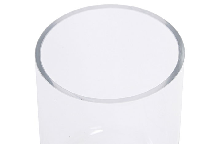 DKD Home Decor Jarrón de Cristal Transparente 10x10x20 cm