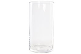 DKD Home Decor Jarrón de Cristal Transparente 10x10x20 cm