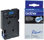 Brother TC-501 Cinta laminada 12 mm Negro sobre azul
