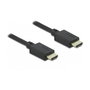 DeLOCK Cable HDMI de Alta Velocidad 48 Gbps 8K 60 Hz HDR Dolby Vision 2m, Negro