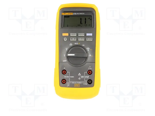 FLUKE Multímetro digital con LCD y gráfico de barras FLUKE Multímetro digital con LCD y gráfico de barras