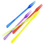 Pick and Drink Juego De 40 Mini Tenedor Aperitivo Reutilizable Colores Surtidos 9 cm
