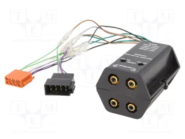 4CARMEDIA Adaptador ISO para ampliación de sistema de audio de 4 canales