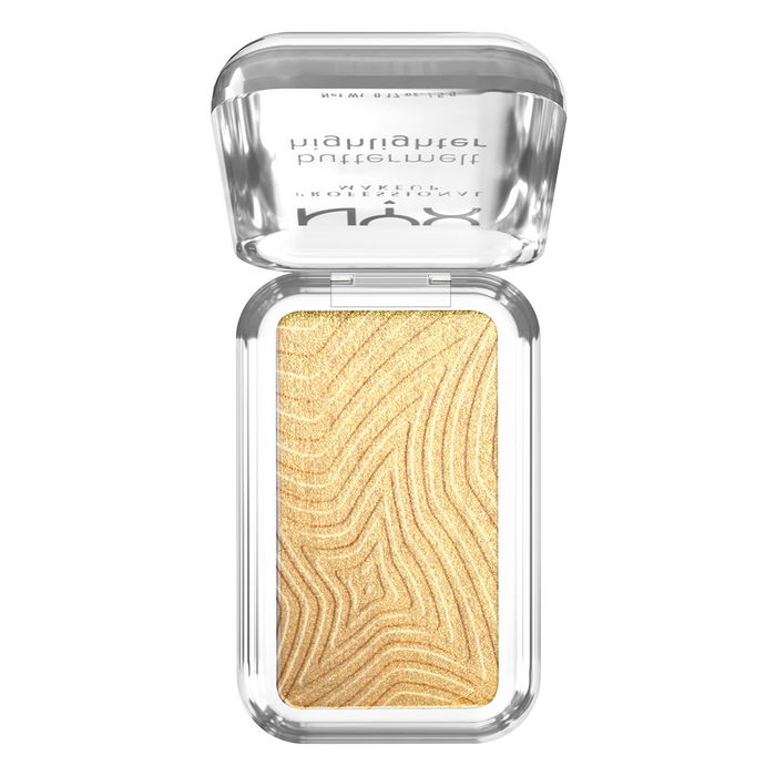 NYX PROFESSIONAL MAKE UP Buttermelt Highlighter Iluminador en Polvo #25-Butta Than Gold 5 gr
