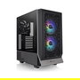 Thermaltake Ceres 300 TG ARGB Black Midi Tower PC Negro Vidrio Templado