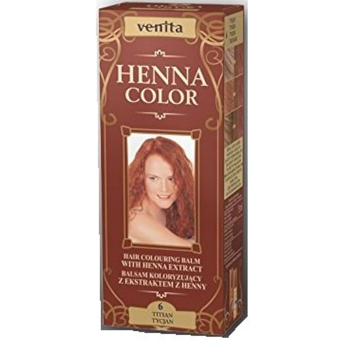 Venita Henna Color 6 Titian Tinte para Cabello 75 mL