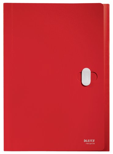 Leitz Carpeta Clasificadora Fuelle Recycle Roja A4 con 5 Compartimentos Leitz Carpeta Clasificadora Fuelle Recycle Roja A4 con 5 Compartimentos