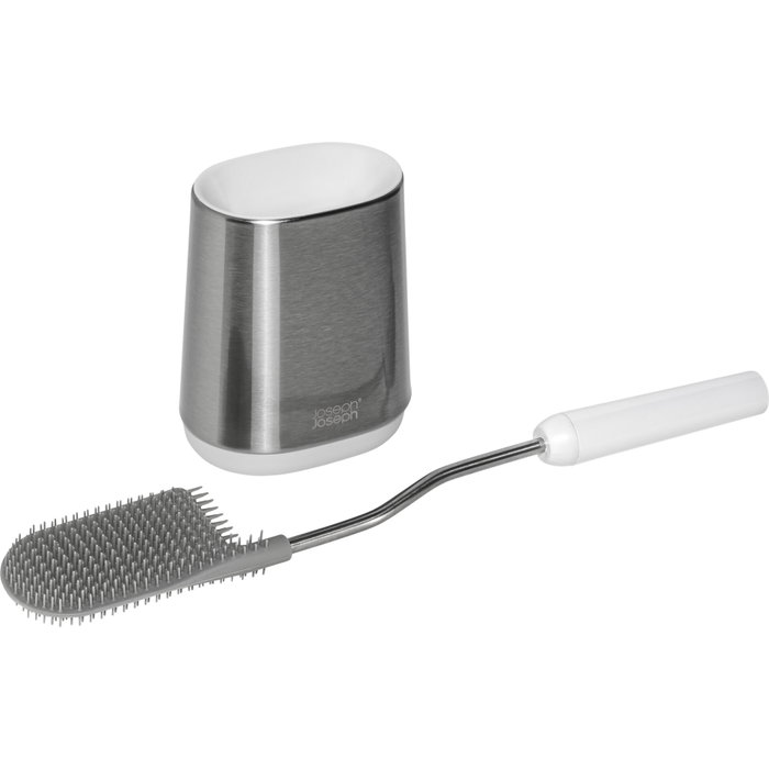 Joseph Joseph Flex Lite Toilet Brush Steel Gris / Blanco