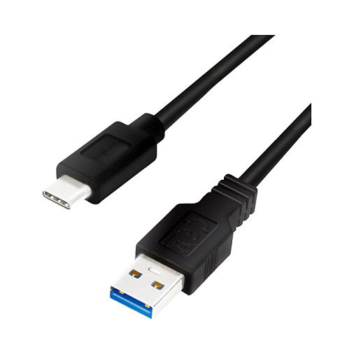 LogiLink Cable USB 3.2 Gen1 USB-A a USB-C, 2m, Negro LogiLink Cable USB 3.2 Gen1 USB-A a USB-C, 2m, Negro