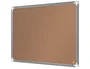 Nobo Premium Plus Tablero de Anuncios de Corcho Ecolabel 600x450 mm Marco de Aluminio