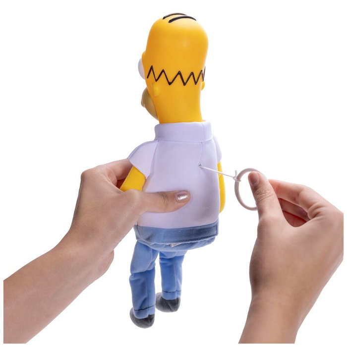 JAKKS PACIFIC Peluche Parlante Homer Simpsons Inglés 33cm JAKKS PACIFIC Peluche Parlante Homer Simpsons Inglés 33cm