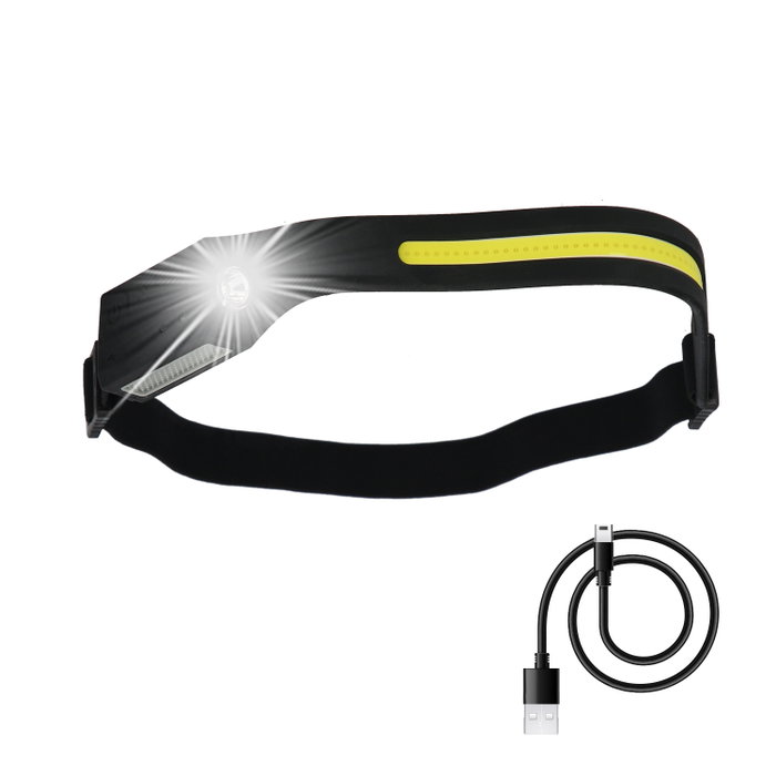 WOLFPACK LINEA PROFESIONAL Linterna LED Frontal Recargable 350 Lúmenes WOLFPACK LINEA PROFESIONAL Linterna LED Frontal Recargable 350 Lúmenes
