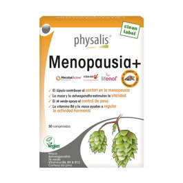 Physalis Menopausia+ 30 Comprimidos Complemento Alimenticio Plantas y Nutrientes