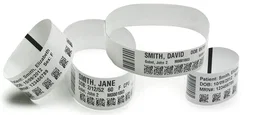 Zebra Z-Band UltraSoft Wristband Sintética Blanca