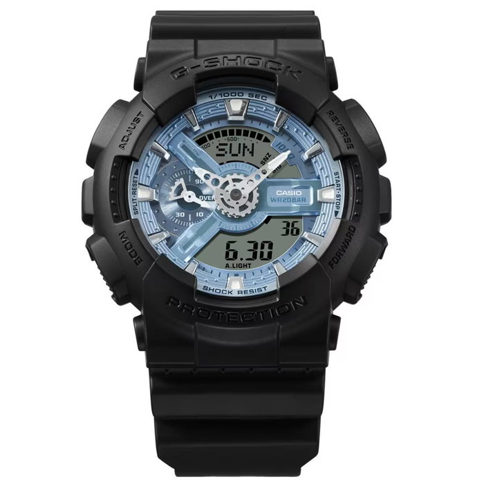 Casio GA-110CD-1A2ER con esfera azul