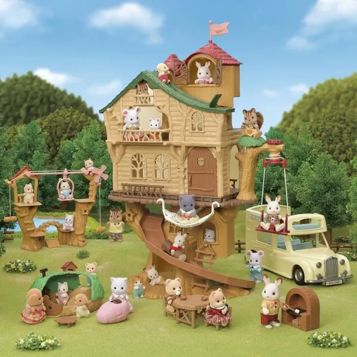 Sylvanian Families 5452 The Baby Zip Line Juego de Tirolina para Bebé