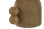 DKD Home Decor Kiyo Candelabro Alpino Marron Resina 10 x 18 x 16 cm