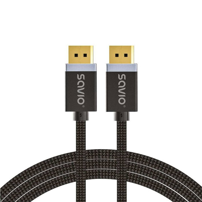 Savio Cable DisplayPort 1.4 CL-166 2m Savio Cable DisplayPort 1.4 CL-166 2m