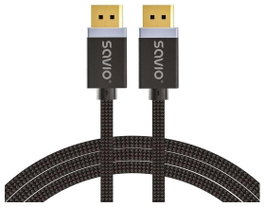 Savio Cable DisplayPort 1.4 CL-166 2m