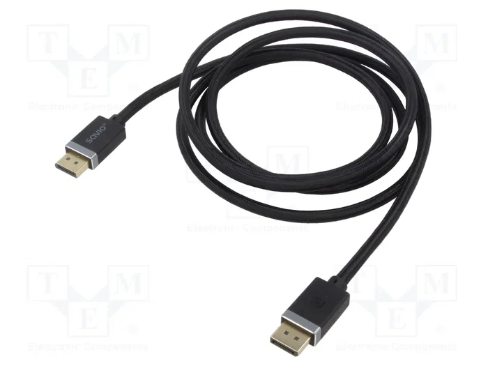 Savio Cable DisplayPort 1.4 CL-166 2m Savio Cable DisplayPort 1.4 CL-166 2m