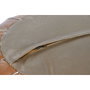 DKD Home Decor Cojín de Suelo de Piel 50x50x40 cm Camel