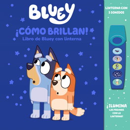 PI KIDS Como brillan! Libro de Bluey con linterna