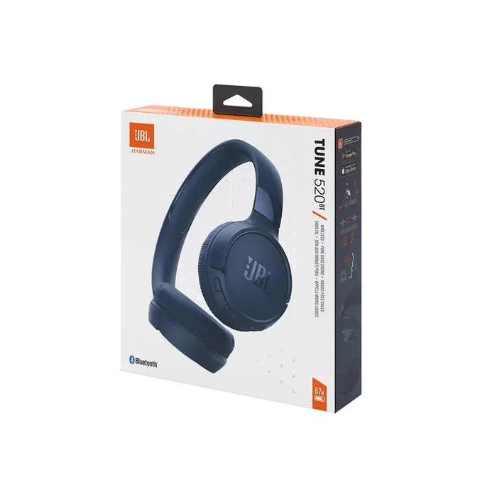 JBL Tune 520BT Auriculares Inalámbricos Azules