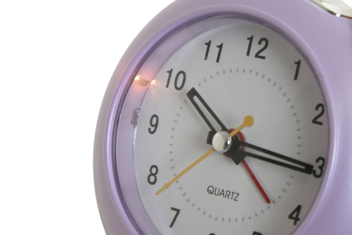 DKD Home Decor Reloj Despertador con Luz Surtido de 4 Unidades