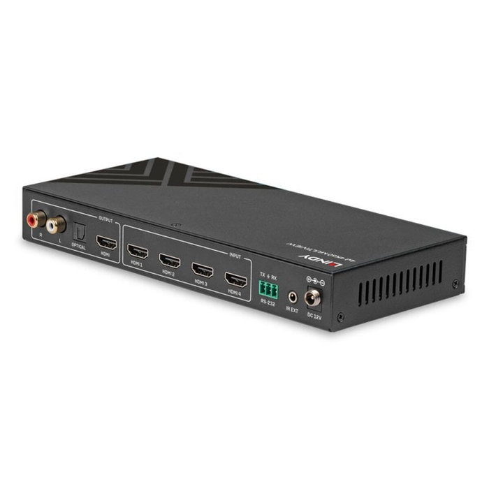 LINDY 4x1 HDMI 4K60 Multiview Seamless Switch 38228 LINDY 4x1 HDMI 4K60 Multiview Seamless Switch 38228