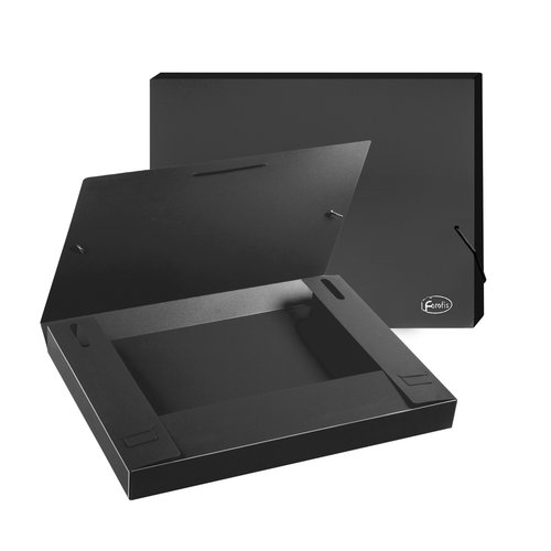 Carpeta De Proyectos Forofis Pp A4 Gomas 3 Cm Negro Carpeta De Proyectos Forofis Pp A4 Gomas 3 Cm Negro