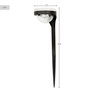 Aktive Pack de 2 focos solares LED con baliza para jardín