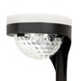 Aktive Pack de 2 focos solares LED con baliza para jardín