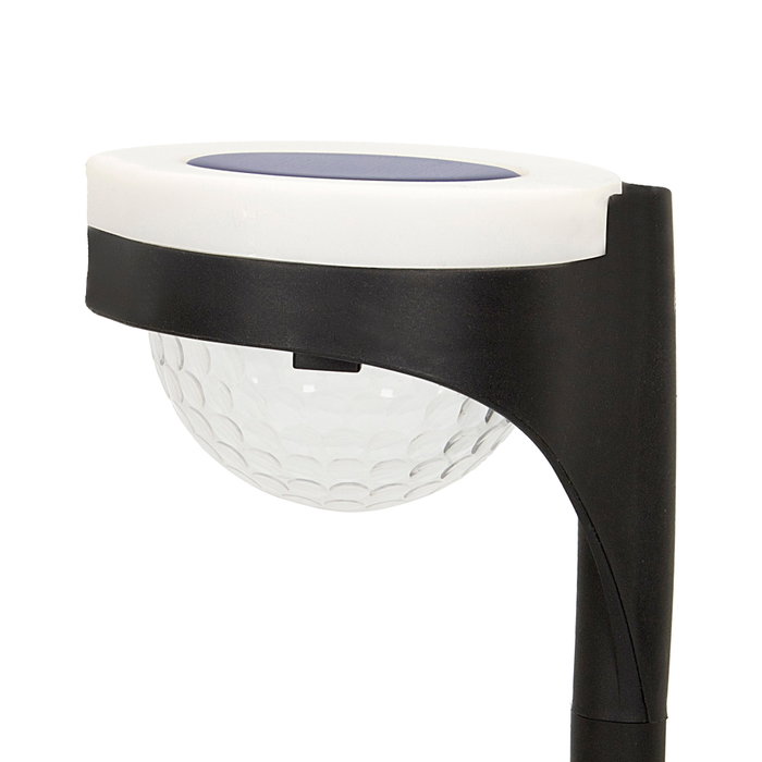 Aktive Pack de 2 focos solares LED con baliza para jardín
