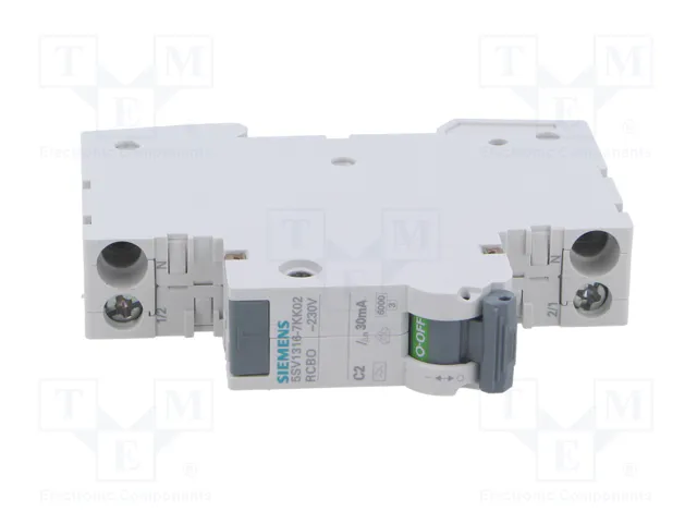 SIEMENS 5SV1316-7KK02 RCBO 2A 30mA 1+N