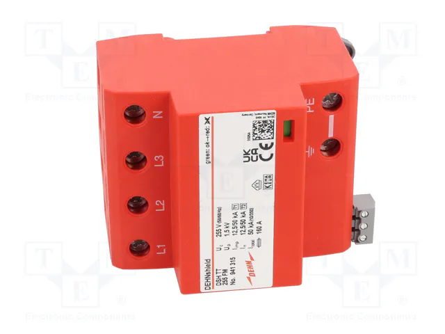 DEHN Limitador de sobretensiones Tipo 1+2 DSH TT 255 FM