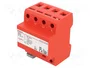 DEHN Limitador de sobretensiones Tipo 1+2 DSH TT 255 FM
