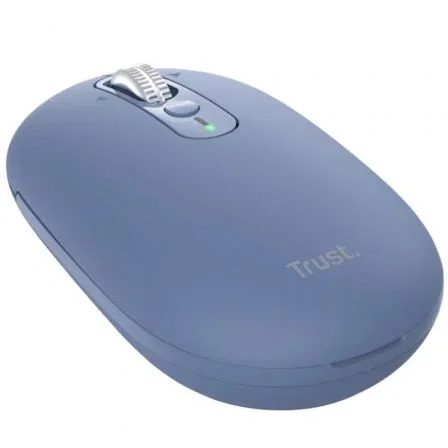 Trust Ratón Óptico Inalámbrico Fino Seron Azul, hasta 3200 DPI