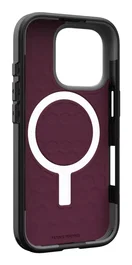 Urban Armor Gear Funda Civilian para Apple iPhone 16 Pro - Compatible con MagSafe, Resistente a Impactos, Color Burdeos