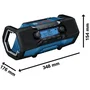 Bosch Professional Radio GPB 18V-3 SC, 18V, Sin batería ni cargador