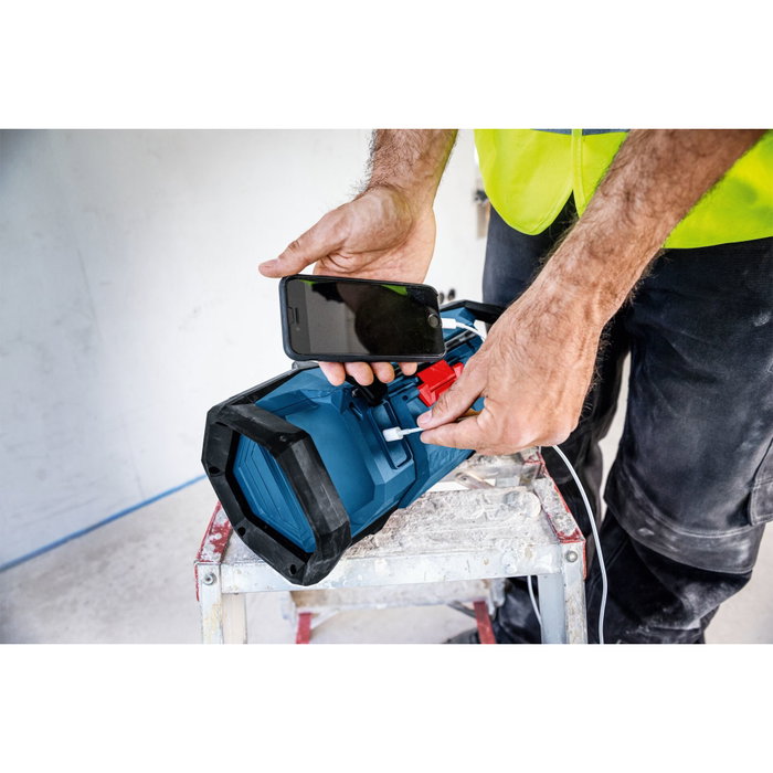 Bosch GPB18V-3SC Radio de obra con Bluetooth, DAB+ y FM Bosch GPB18V-3SC Radio de obra con Bluetooth, DAB+ y FM