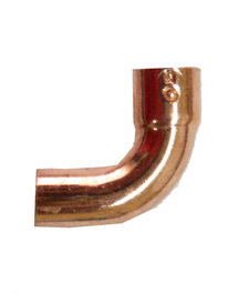 Accesorio de cobre figura 1 a curva MH 90º de 12