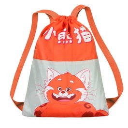 Disney Red Saco de Cuerdas Joy Cub para Niños, Rojo