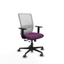PIQUERAS Y CRESPO Silla de oficina Haches Morado y Blanco