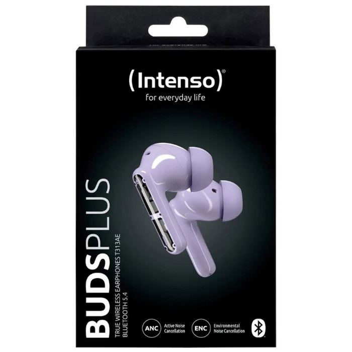 Intenso Auriculares buds plus t313ae, violeta 3720313