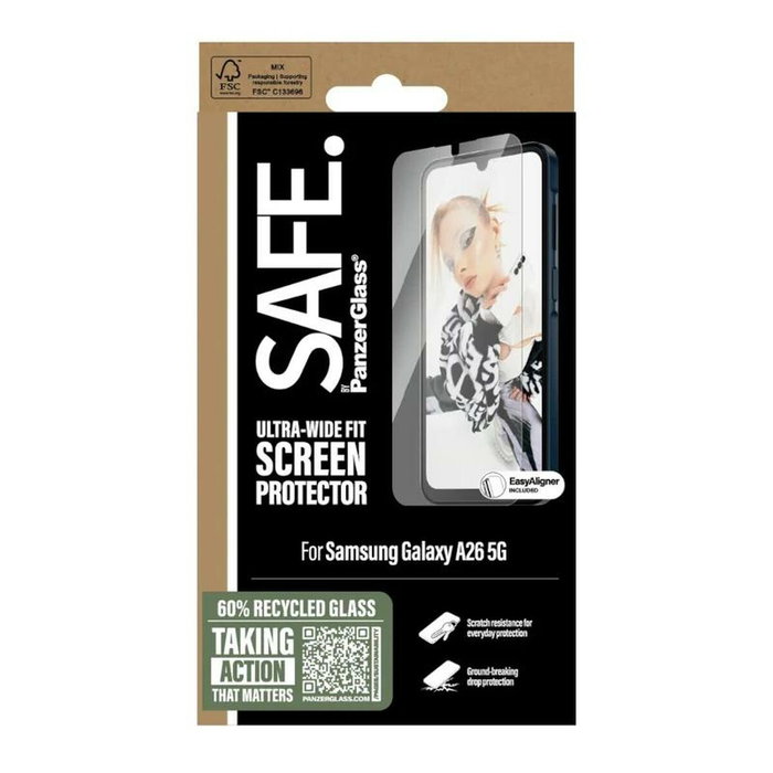 Panzerglass Protector Safe by Panzerglass para Samsung A26 5G Panzerglass Protector Safe by Panzerglass para Samsung A26 5G