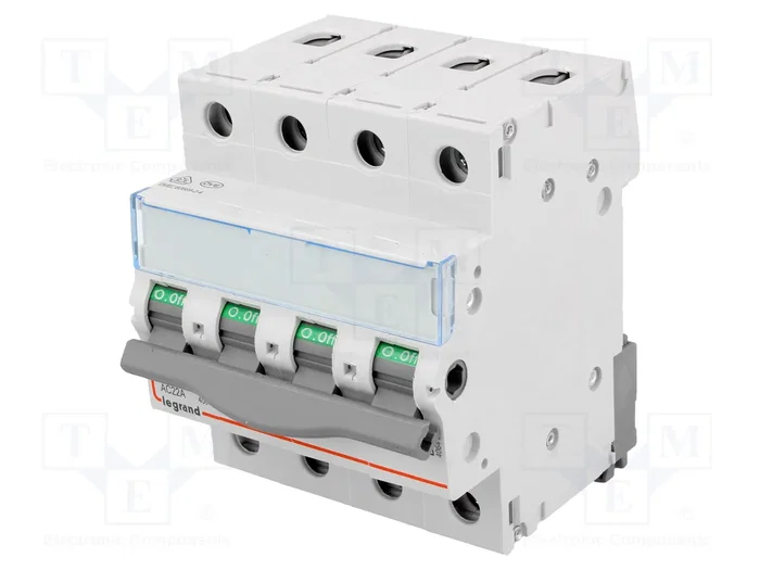 LEGRAND FR300 Interruptor de aislamiento 4 polos 40A 400VAC LEGRAND FR300 Interruptor de aislamiento 4 polos 40A 400VAC