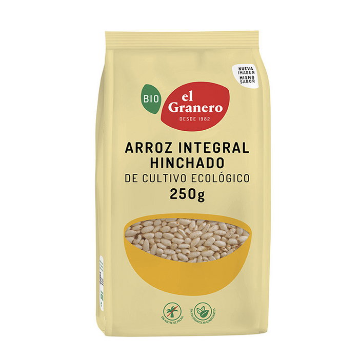 El Granero Integral Arroz Integral Hinchado Bio Pack de 10 unidades El Granero Integral Arroz Integral Hinchado Bio Pack de 10 unidades